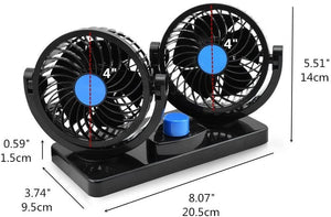 Ventilador 360º Auto Camioneta