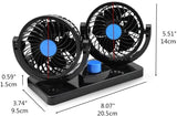 Ventilador 360º Auto Camioneta